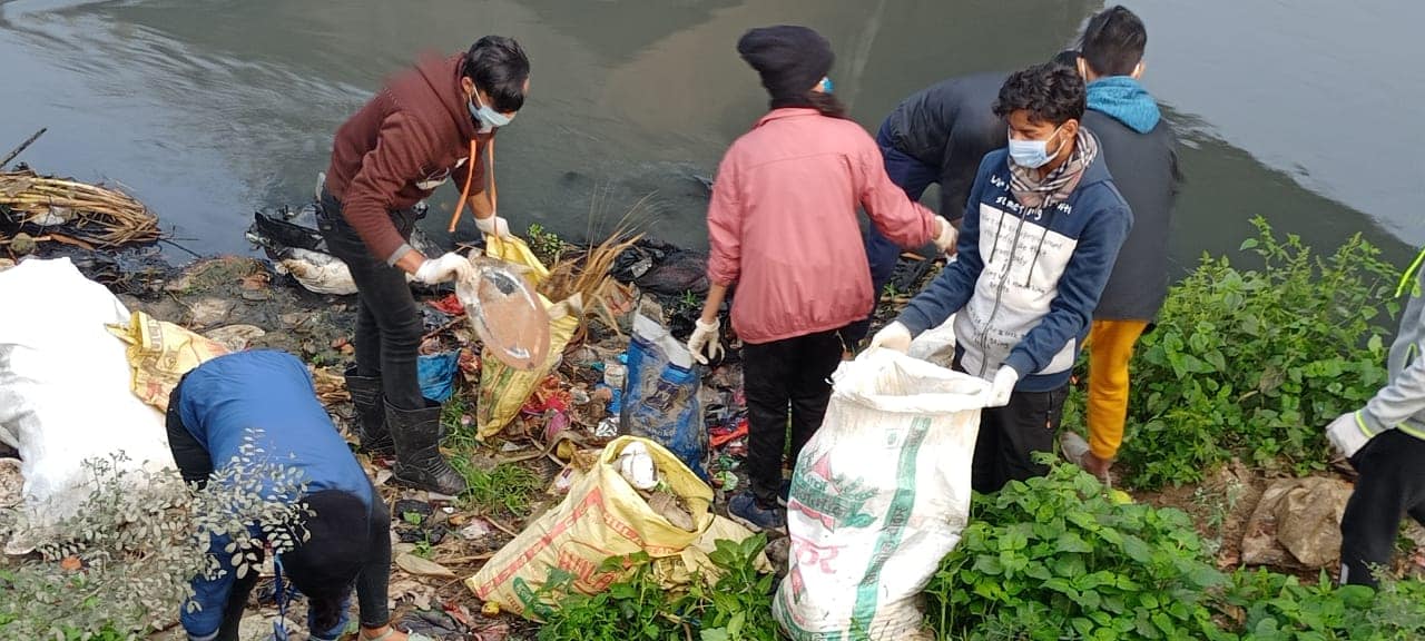 River cleanup
